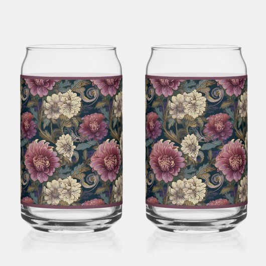Chrysanthemum Soda Glass  Blikvorm Glas (Rechts)