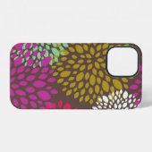 Chrysanthemum splash iPhone hoesje (Achterkant horizontaal)