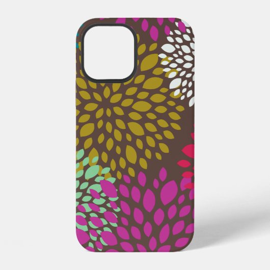 Chrysanthemum splash iPhone hoesje (Achterkant)