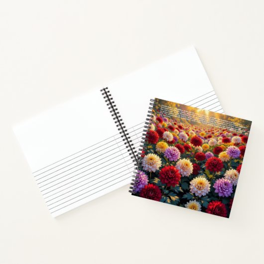 Chrysanthemum Symboliek Notitieboek (Binnen)