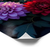Chrysanthemum Symboliek Perfect Poster (Hoek)