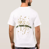 chrysanthemum t-shirt (Achterkant)