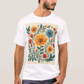 chrysanthemum t-shirt (Voorkant)
