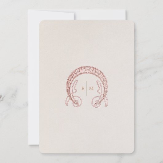 Chrysanthemum Tafelkaartjes Art Nouveau Kaart (Achterkant)