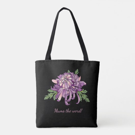 Chrysanthemum Tote Bag (Achterkant)