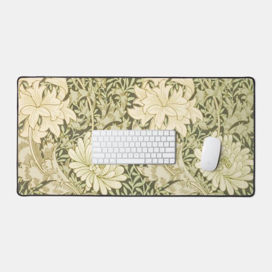 Chrysanthemum van William Morris,  kunst Bureaumat (Keyboard & Muis)