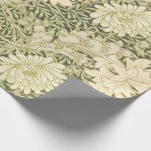 Chrysanthemum van William Morris,  kunst Cadeaupapier (Hoek)