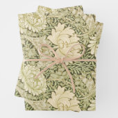 Chrysanthemum van William Morris,  kunst Inpakpapier Vel (In situ)