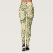 Chrysanthemum van William Morris,  kunst Leggings (Achterkant)