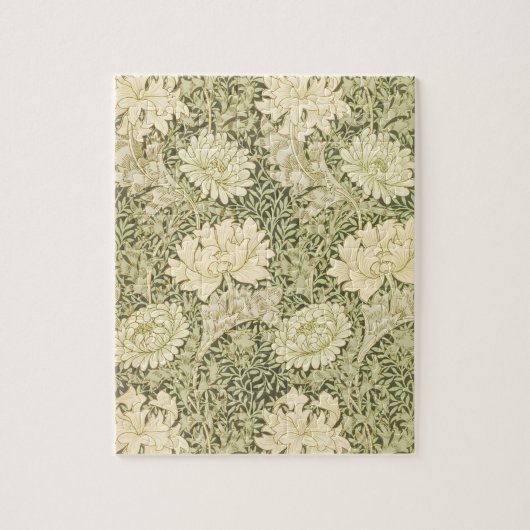 Chrysanthemum van William Morris,  kunst Legpuzzel (Verticaal)