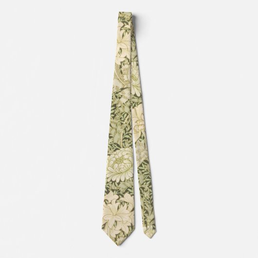 Chrysanthemum van William Morris, kunst Stropdas (Voorkant)