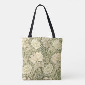 Chrysanthemum van William Morris, kunst Tote Bag (Achterkant)