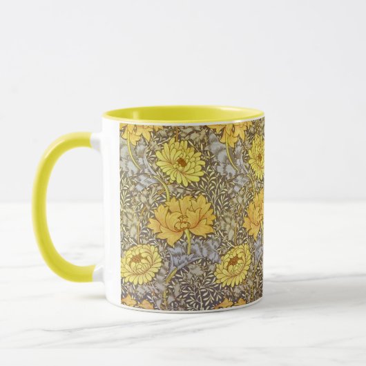 chrysanthemum van William Morris Mok (Links)