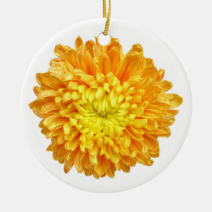 Chrysanthemum-versiering Keramisch Ornament