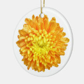 Chrysanthemum-versiering Keramisch Ornament (Links)
