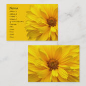 Chrysanthemum Visitekaartje (Voorkant / Achterkant)