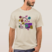 Chrysanthemum Walkman T-shirt (Voorkant)