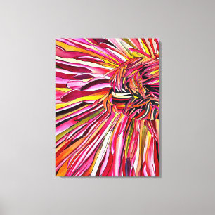 Chrysanthemum waterverf art poster canvas afdruk