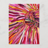 Chrysanthemum waterverf briefkaart (Voorkant)