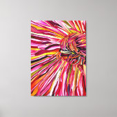 Chrysanthemum waterverf canvas afdruk (Voorkant)