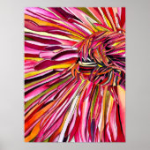 Chrysanthemum waterverf poster (Voorkant)