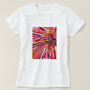 Chrysanthemum waterverf t-shirt