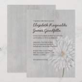  Chrysanthemum Wedding Invitations Kaart (Voorkant / Achterkant)