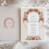 Chrysanthemum Wedding Invitations William Morris Kaart