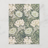 Chrysanthemum, William Morris Briefkaart (Voorkant)