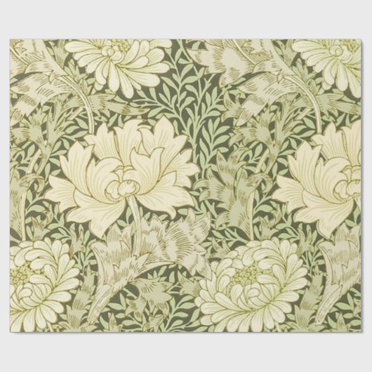 Chrysanthemum William Morris Cadeaupapier (Vlak)