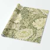 Chrysanthemum William Morris Cadeaupapier (Uitgerold)