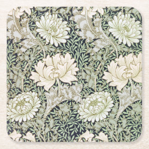 Chrysanthemum, William Morris Kartonnen Onderzetters