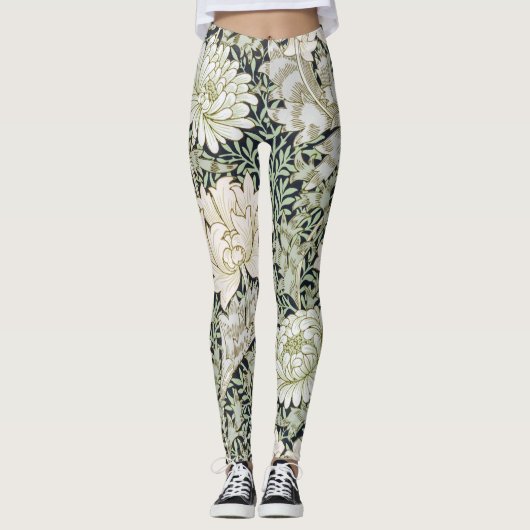 Chrysanthemum, William Morris Leggings (Voorkant)