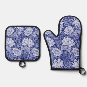 Chrysanthemum, William Morris Ovenwant & Pannenlap Set