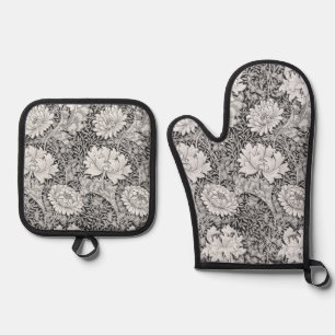 Chrysanthemum, William Morris Ovenwant & Pannenlap Set