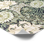 Chrysanthemum, William Morris Poster (Hoek)