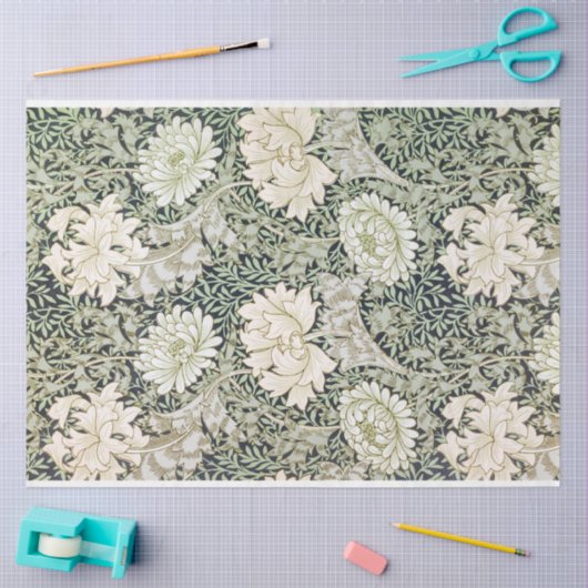 Chrysanthemum, William Morris Tissuepapier (Craft)