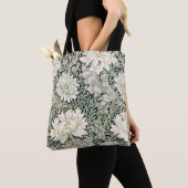 Chrysanthemum, William Morris Tote Bag (Dichtbij)