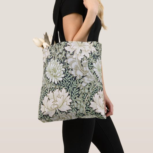 Chrysanthemum, William Morris Tote Bag (Dichtbij)