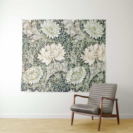 Chrysanthemum, William Morris Wandkleed (In Situ (horizontaal))