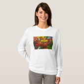 Chrysanthemumbloem T-shirt (Voorkant volledig)
