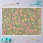 Chrysanthemumbloemen  ephemerpatroon tissuepapier (Craft)