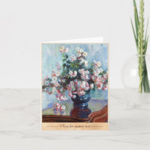 Chrysanthemums, 1882 Claude Monet Kaart