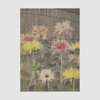 Chrysanthemums by Ogawa Kazumasa Tissuepapier