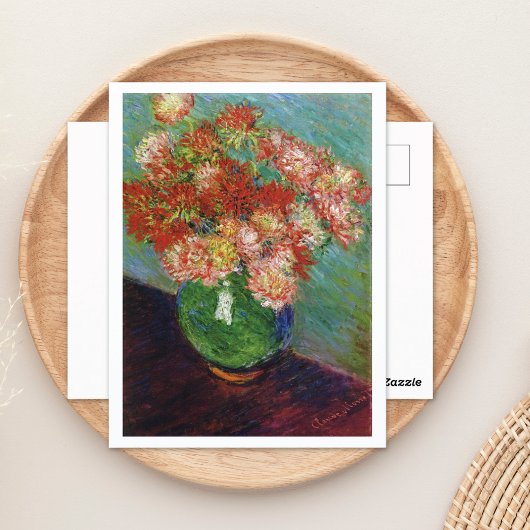 Chrysanthemums Claude Monet Briefkaart