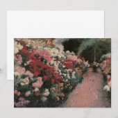 Chrysanthemums door Dennis Bunker Miller, Fijne Ku (Voorkant / Achterkant)
