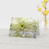 CHRYSANTHEMUMS KAART (Gele Bloem)