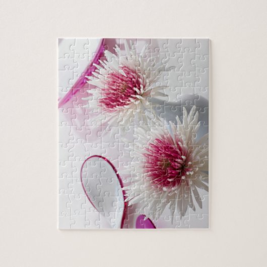 Chrysanthemums Legpuzzel (Verticaal)