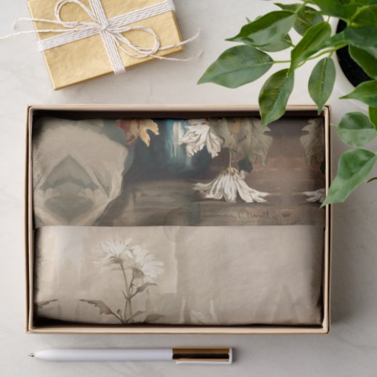 Chrysanthemums, ontkoppeling tissuepapier (Geschenk)