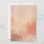 Chrysanthemums Peonies Floral 21st Birthday Party Kaart (Achterkant)